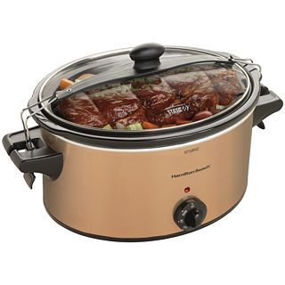 KitchenAid KSC700GC 7-Quart Slow Cooker, Gloss Cinnamon Red