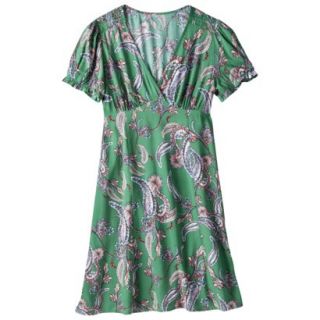 Mossimo Supply Co. Juniors Cap Sleeve Dress   Green XXL(19)