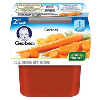 Gerber 2nd Foods Carrots   7.0 oz. (8 Pack)