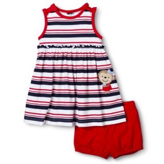Just One YouMade by Carters Newborn Girls Dress   White/Red 12 M