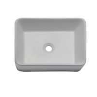 DecoLav 1454 CWH Classically Redefined Above Counter Rectangular Lavatory White