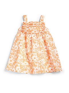Chloe Infants Liberty Print Dress   Creamsicle