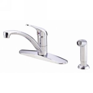 Danze D407112 Melrose  Melrose Single Handle Kitchen Faucet with Side Spray