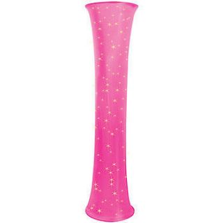 Lighted Hot Pink Luminescent Column