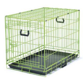 Appeal Color Lime Green Dog Crate, Small, 24 L X 17 W X 20 H