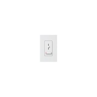 Lutron LXLV603PLWH Dimmer Switch, 450W 3Way Magnetic Low Voltage Lyneo Lx Light Dimmer White