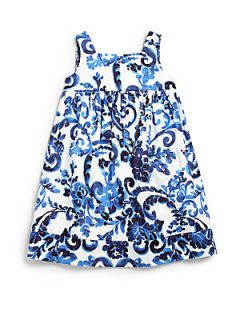 MILLY MINIS Toddlers & Little Girls Floral Print Dress   Blue Floral