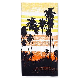 JCP Home Collection  Home California Dream Beach Towel, Lemon/flame a