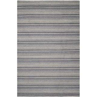 Safavieh Himalaya Beige / Grey Stripes Rug HIM795A Rug Size 6 x 9