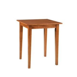 Bistro Table Arts and Crafts Square Bistro Table   Cottage Medium Brown (Oak)