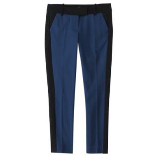 Mossimo Womens Striped Ankle Pant   Blue/Black 16