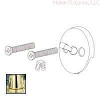 Delta Faucet RP31555PB Universal Overflow Plate and Screws