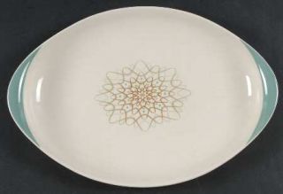 Royal Doulton Desert Star 12 Oval Serving Platter, Fine China Dinnerware   Brow