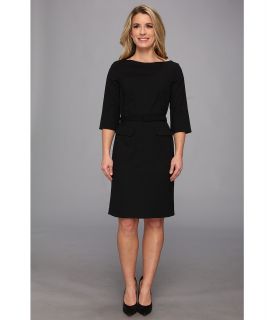 Pendleton Petite Park Avenue Dress Womens Dress (Black)