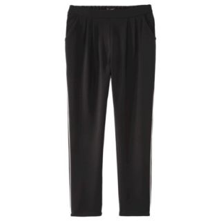 Mossimo Womens Pleat Front Pant   Black M
