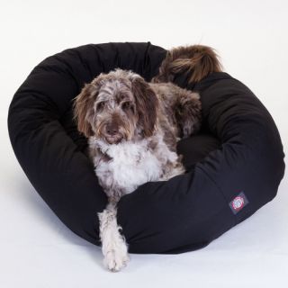 Majestic Pet Bagel Donut Dog Bed 788995611   X Color Black, Size Large (40