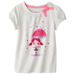 Circo Infant Toddler Girls Short sleeve Tee Shirt   Polar Bear 18 M