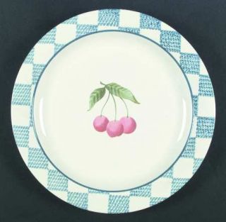 Pfaltzgraff Hopscotch (Fruit) Salad Plate, Fine China Dinnerware   Fruit Center,
