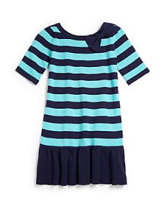 Lilly Pulitzer Kids Toddlers & Little Girls Adele Striped Sweater Dress   Aqua