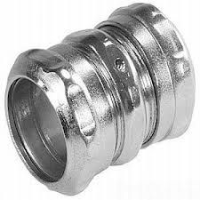 Crouse Hinds 652 CrouseHinds Compression Connector, 1 NonInsulated Steel Straight