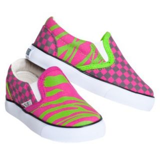 Toddler Girls Xolo Shoes Hot Z Canvas Sneakers   Pink 11