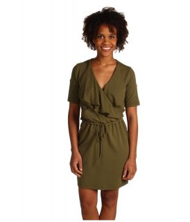 Green Dragon Moto French Terry Dress Womens Clothing (Brown)