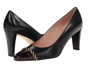 Stuart Weitzman Caprice Womens Slip on Dress Shoes (Black)