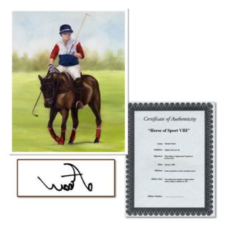 Trademark Global Inc Horse of Sport VIII Canvas Art by Michelle Moate