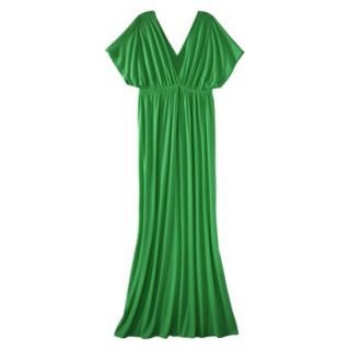 Merona Womens Knit Kimono Maxi Dress   Mahal Green   XXL
