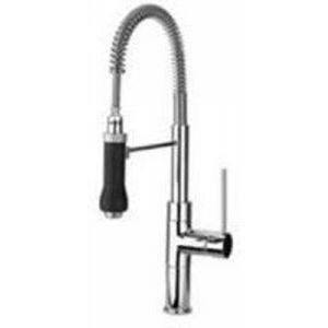 LaToscana 78CR557PM Kitchen Faucets Single handle kitchen faucet with spring spo
