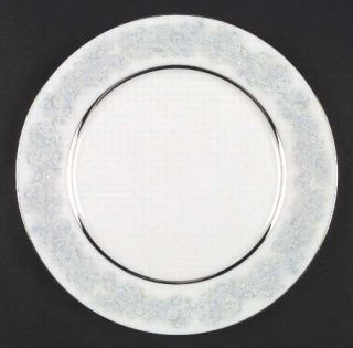 Oxford (Div of Lenox) Twilight Dell Dinner Plate, Fine China Dinnerware   Blue A