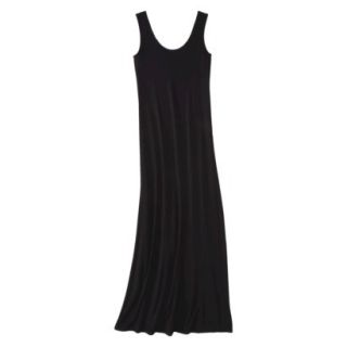 Merona Womens Knit Maxi Tank Dress   Black   S(3 5)