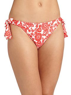 Geisha Girl Reversible Bikini Bottom   Fire