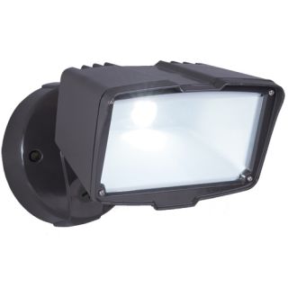 SureLites FSL2030L Outdoor Light, AllPro Large Single Head Security LED Flood Light Bronze