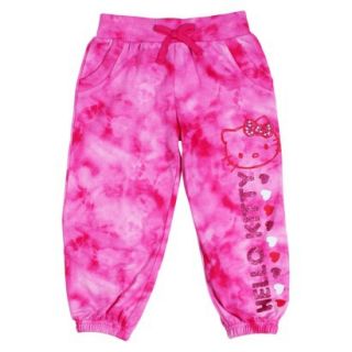 Hello Kitty Infant Toddler Girls Lounge Pant   Pink 4T