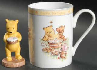 Royal Doulton Winnie The Pooh Collection (Disney,Porce (Happy Birthday) Mug & Fi
