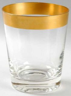 Dorothy Thorpe Golden Band Double Old Fashioned   Wide 1 Gold Band,V Shaped Bow