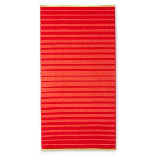 JCP Home Collection  Home Striped Beach Towel, Red