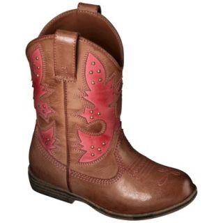 Toddler Girls Cherokee Glinda Cowboy Boots   Pink 10