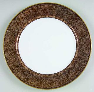 Fitz & Floyd Shagreen Gold (Made In Japan) Dinner Plate, Fine China Dinnerware  