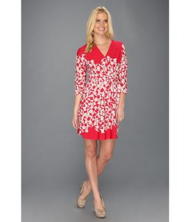 Max and Cleo Tina Wrap Dress Womens Dress (Red)
