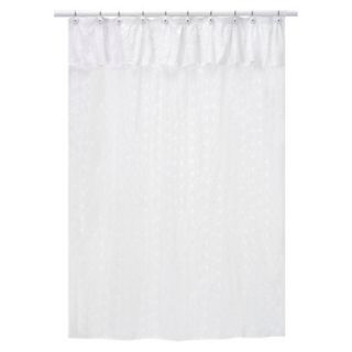 Sweet Jojo Designs Eyelet White Shower Curtain