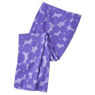 Circo Infant Toddler Girls Circle Print Legging   Purple 18 M