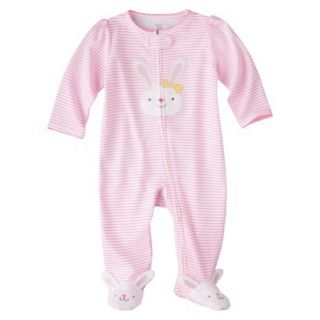 Just One YouMade by Carters Newborn Girls Bunny Sleep N Play   Pink 6 M