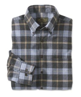 Luxury Flannel Shirt, Heathered Gray, Small