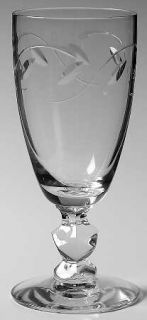Tiffin Franciscan Daphne Juice Glass   Stem #17524, Cut