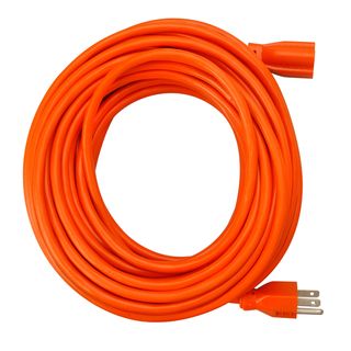 Coleman Cable Orange Extension Cord (50 foot) (OrangeVoltage 125.00 VACAmps 13.00 ANumber of outlets One (1)Operating tempature  40 F [Min], 140 F [Max] )