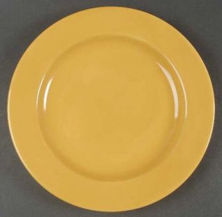 Essential Home Fiesta Yellow Dinner Plate, Fine China Dinnerware   All Yellow, R