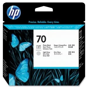 Hp No. 70 Photo Black And Light Gray Printhead