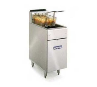 Imperial 50 lb Floor Fryer w/ Snap Action, Stainless, NG